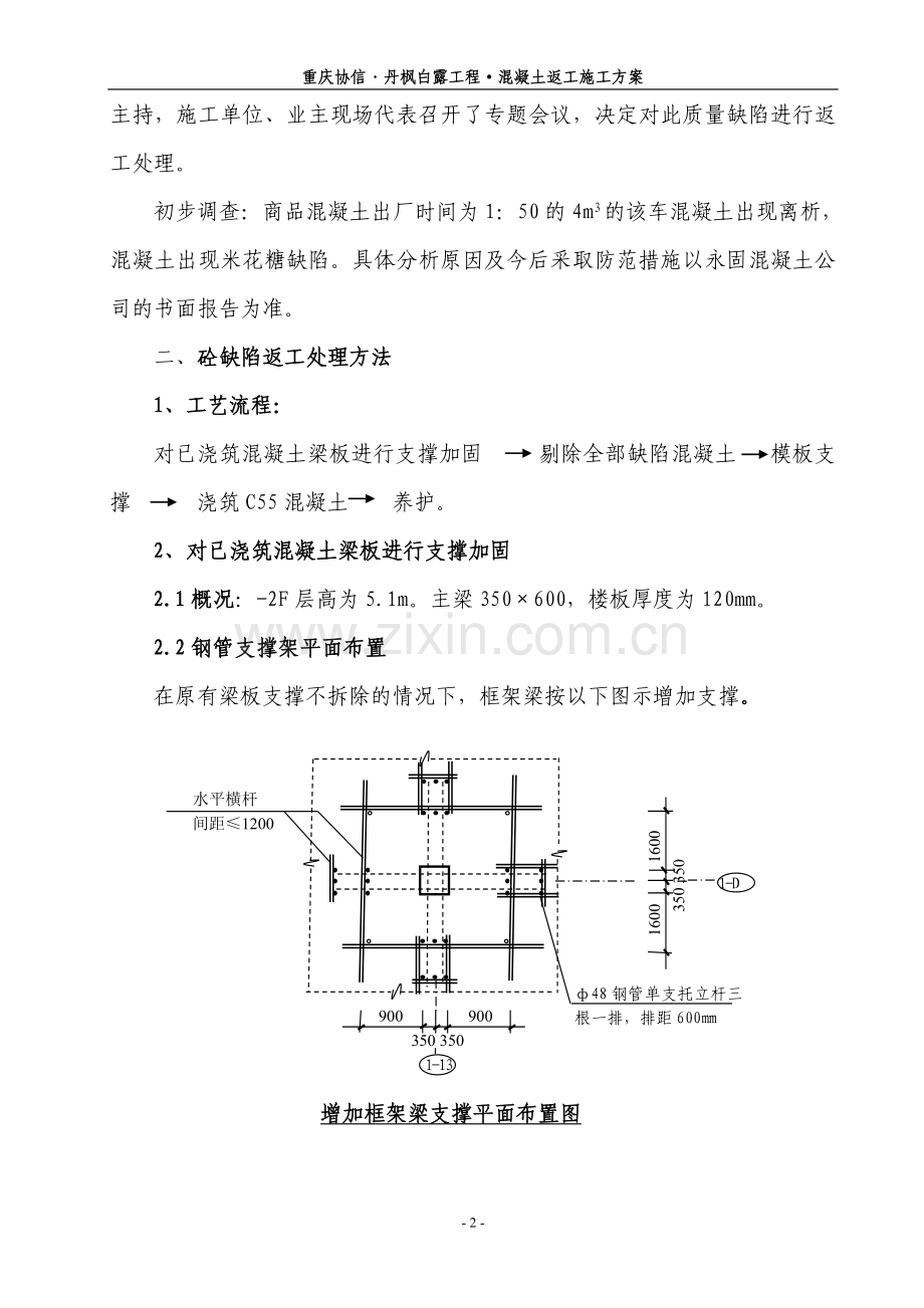 丹枫白露砼缺陷返工处理方案.doc_第2页