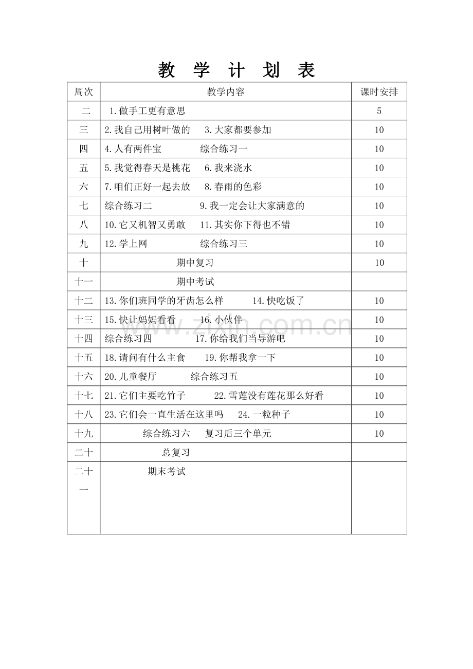 二年级下学期教案.doc_第2页