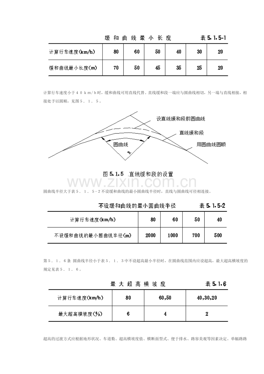 城市道路设计规范 平面与纵断面设计.doc_第3页