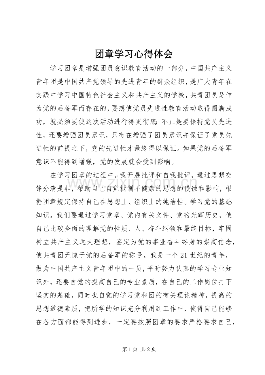 团章学习体会心得.docx_第1页