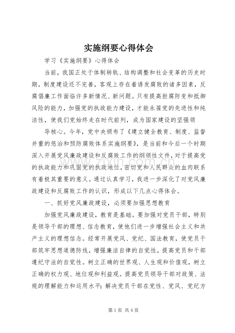 实施纲要体会心得.docx_第1页