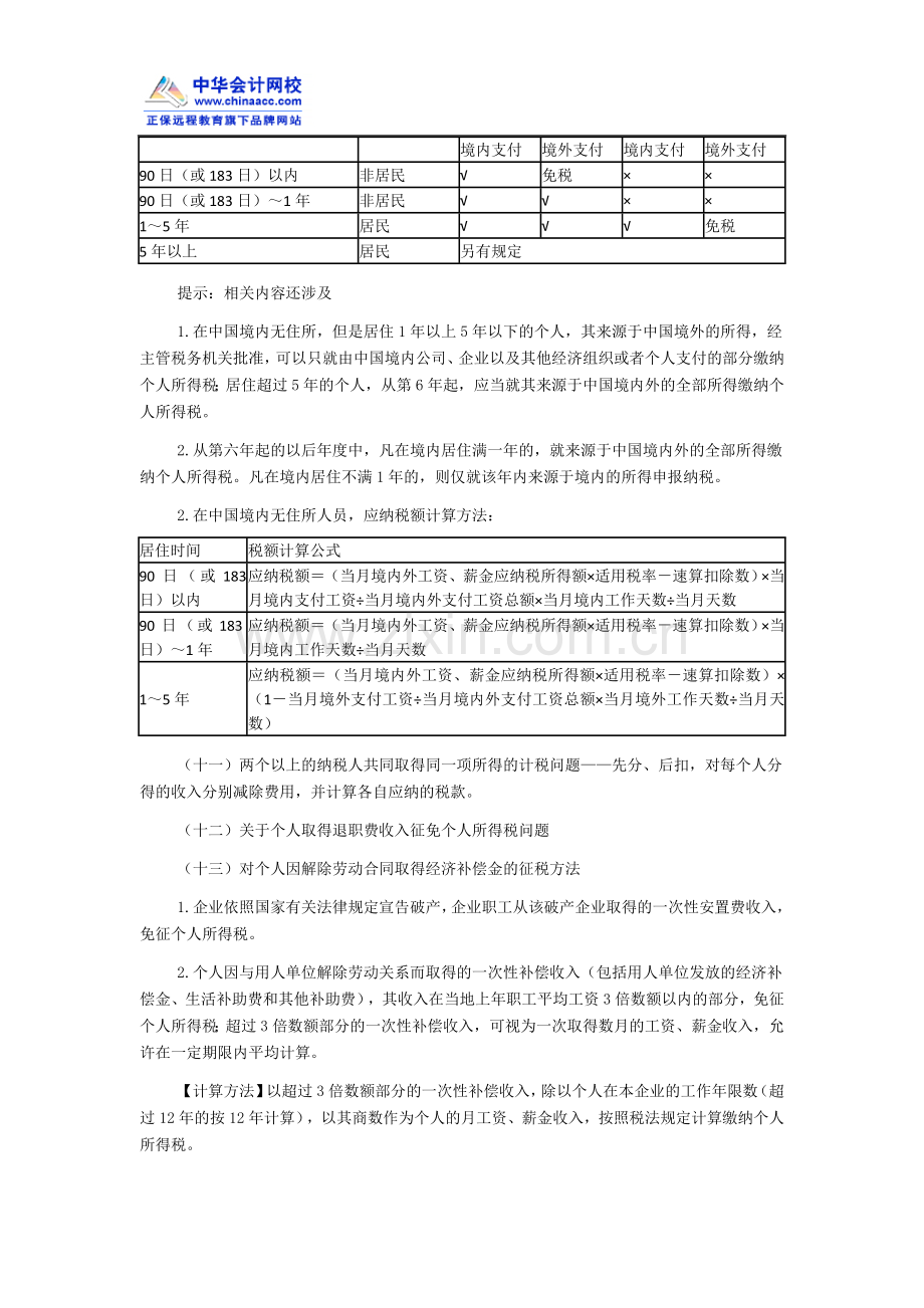 注会《税法》知识点：应纳税额计算中的特殊问题.doc_第3页