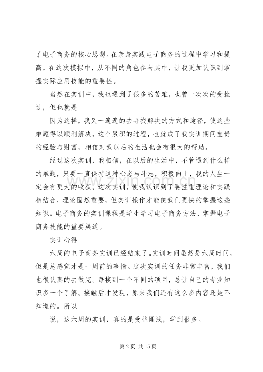 电子商务实训心得.docx_第2页