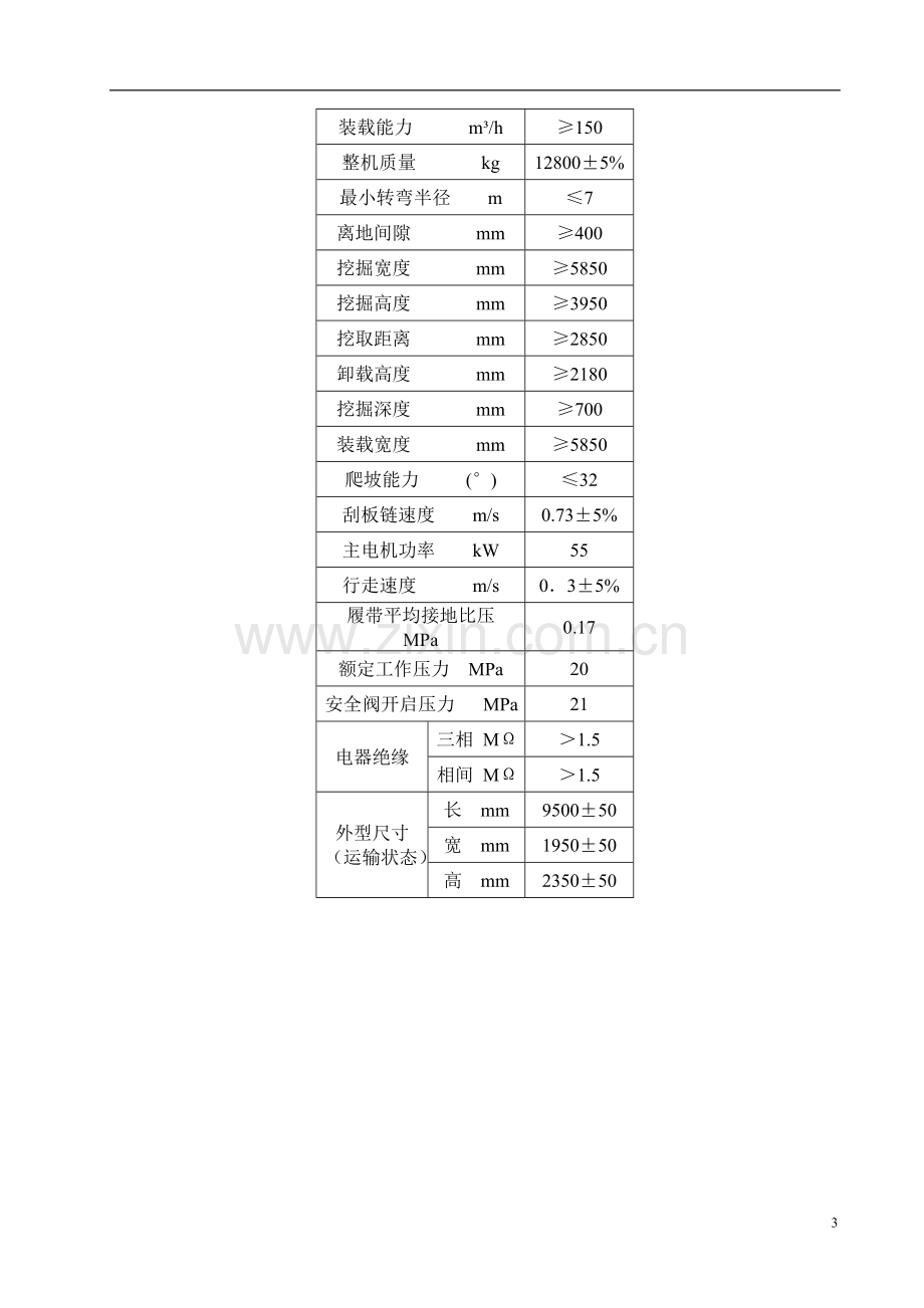 煤矿用挖掘式装载机作业规程.doc_第3页