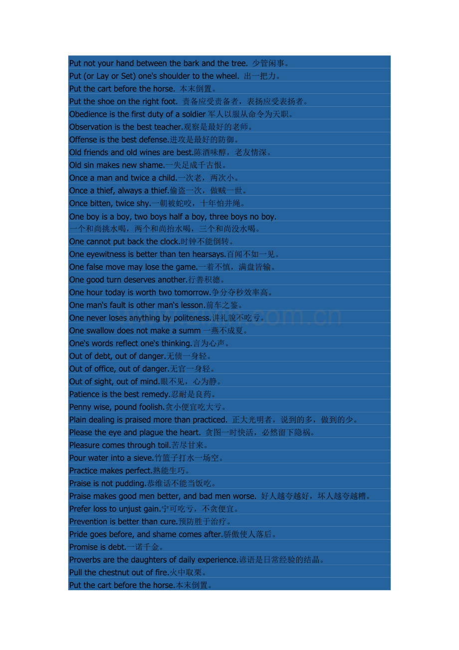 英文谚语大全.doc_第3页