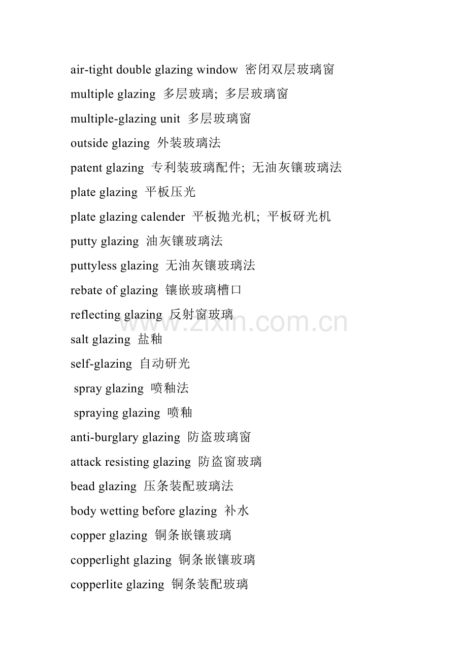 最全的玻璃英语专业术语(terms of glass English).doc_第1页