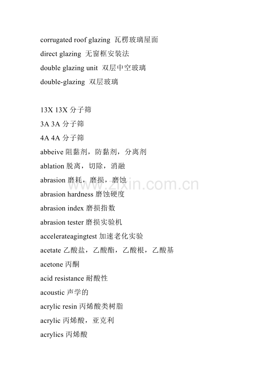 最全的玻璃英语专业术语(terms of glass English).doc_第2页