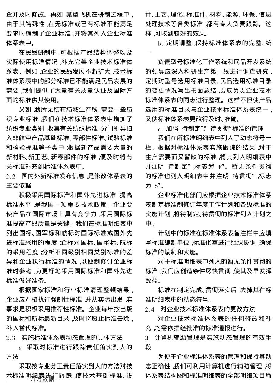 对企业标准体系表实施动态管理.pdf_第2页