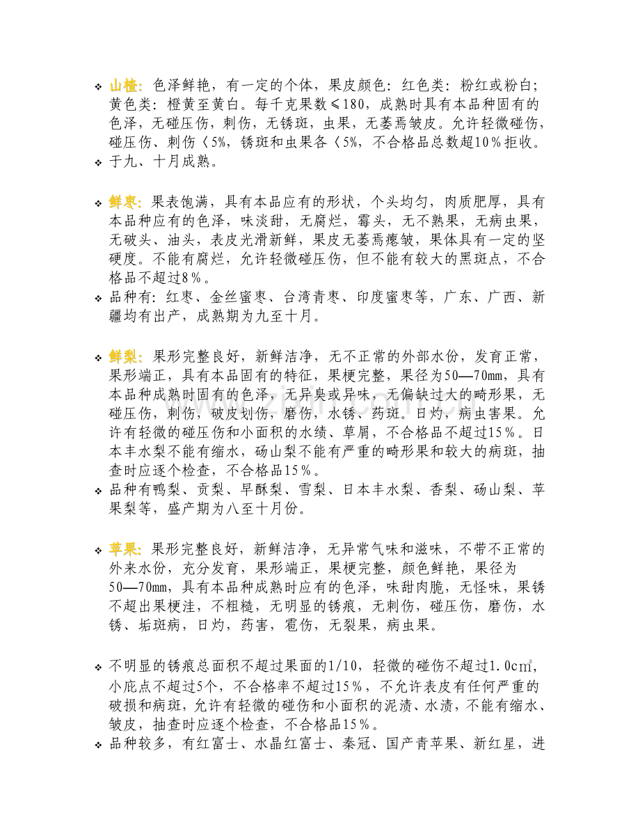 水果收货标准.doc_第3页