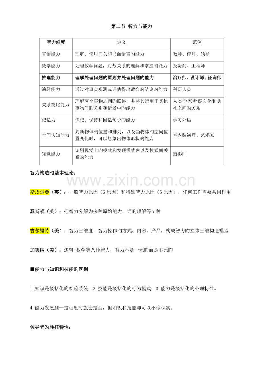 2023年初级经济师人力资源专业知识点整理.docx_第2页