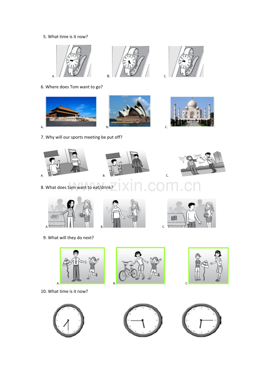 英语技能大赛笔试模拟题.docx_第2页