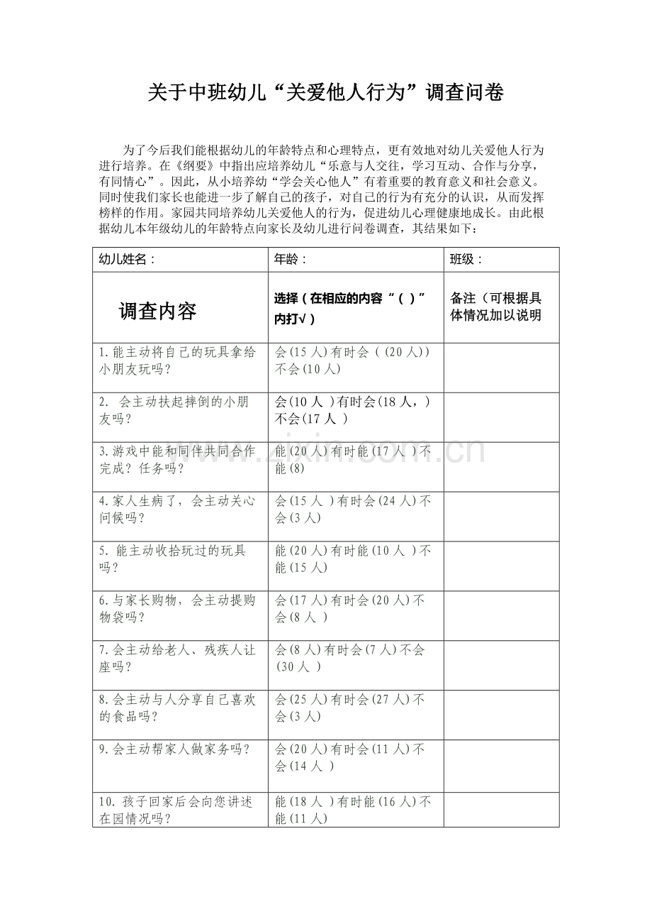 调查表及分析.docx_第1页