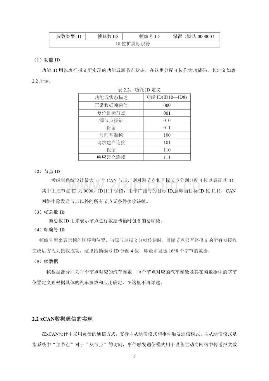 适用于汽车性能检测系统的CAN总线应用层协议设计与实现.doc_第3页