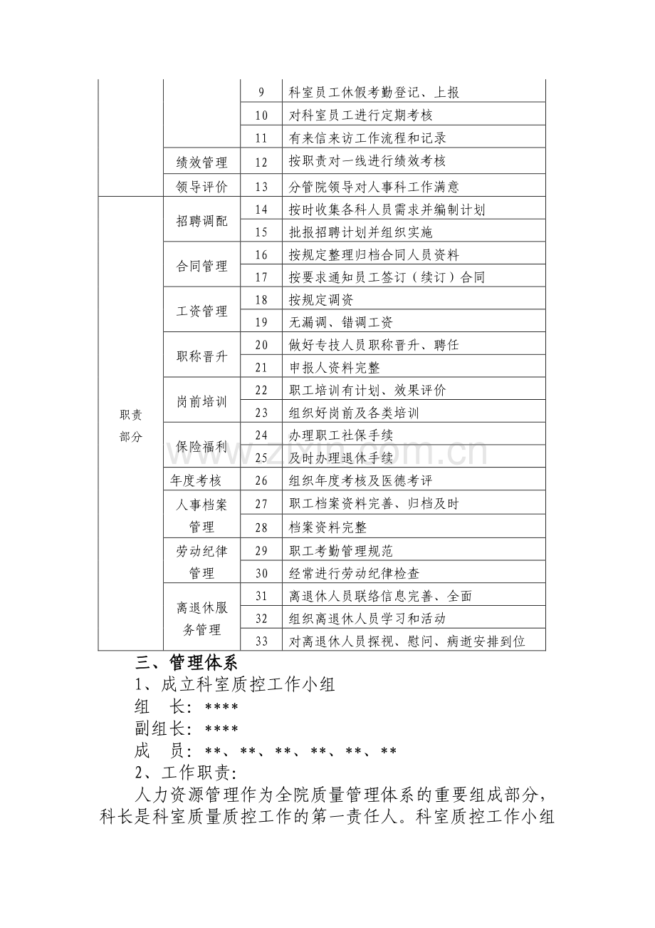 人事科全程质量控制工作实施方案.doc_第2页