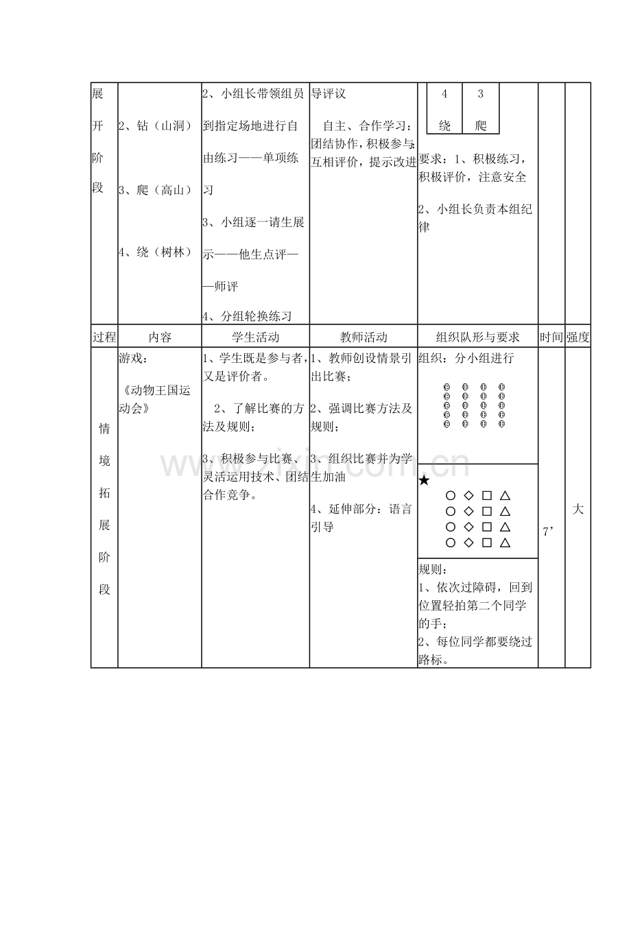 [优秀教案]小学体育课教学设计.doc_第2页