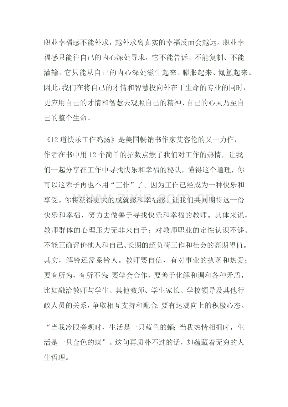 教师专业成长与职业幸福感.docx_第2页