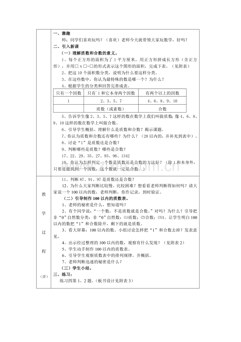 人教版数学五年级下册-02因数与倍数-03质数和合数-教案05.doc_第2页