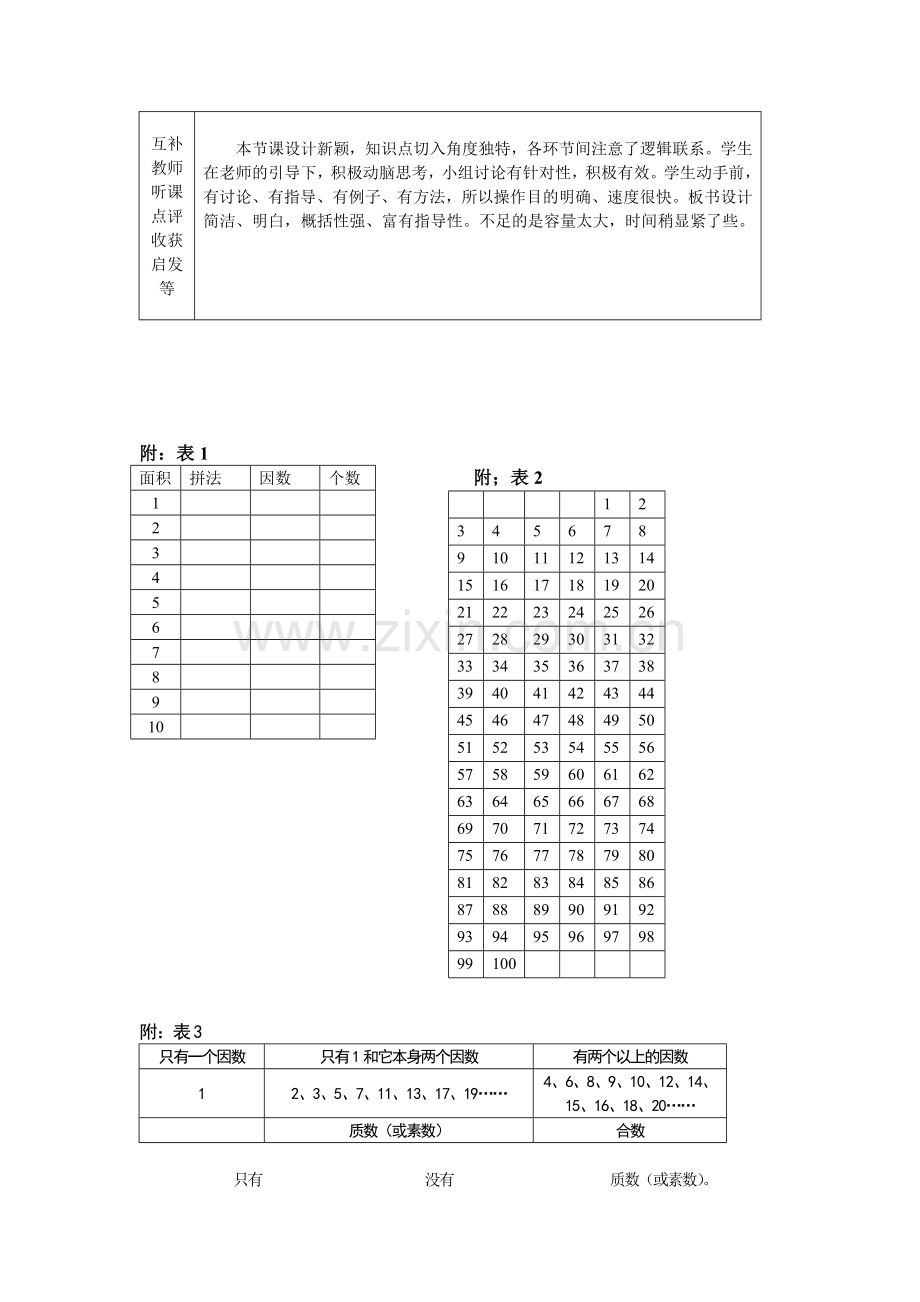 人教版数学五年级下册-02因数与倍数-03质数和合数-教案05.doc_第3页