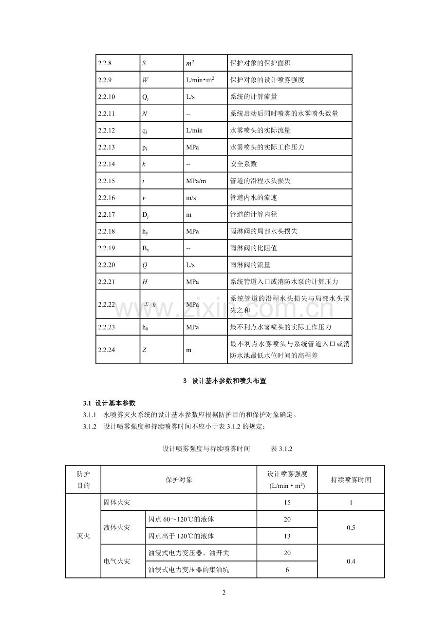 GB50129水喷雾灭火系统设计规范.doc_第2页