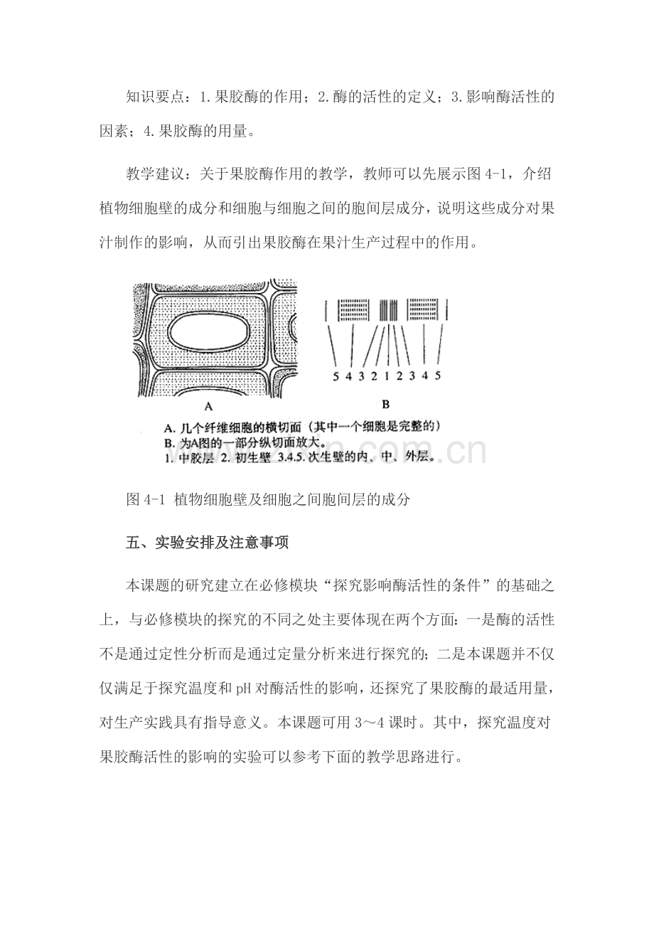 果胶酶在果汁生产中的应用教学设计.doc_第2页