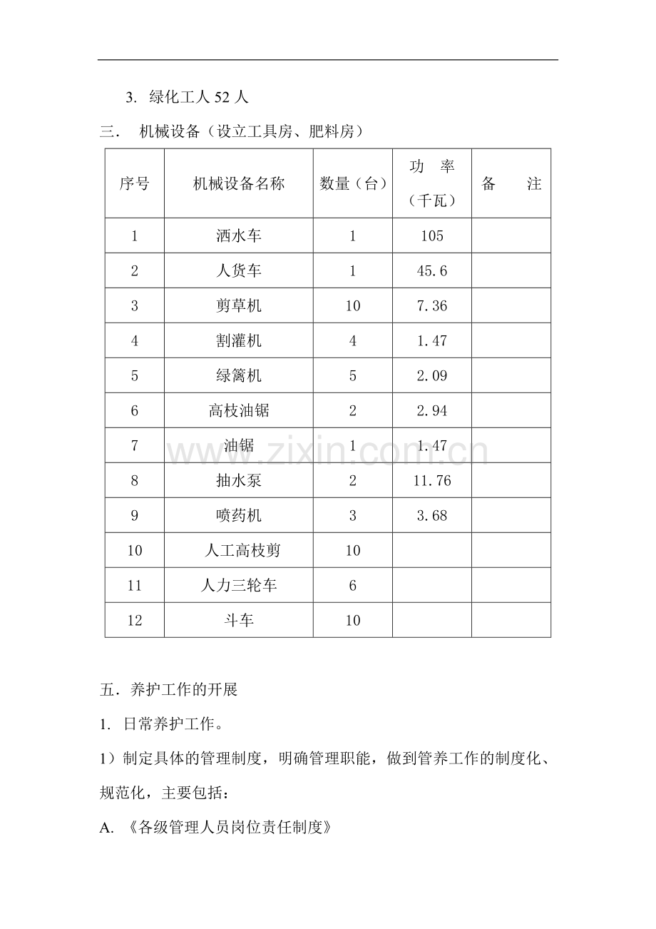 大角山公园绿化养护管理方案.doc_第2页