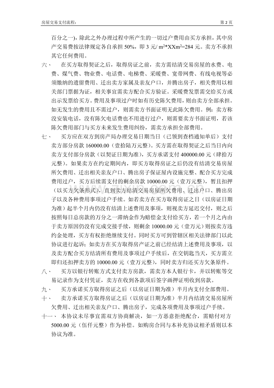 二手房买卖补充协议最终.doc_第2页