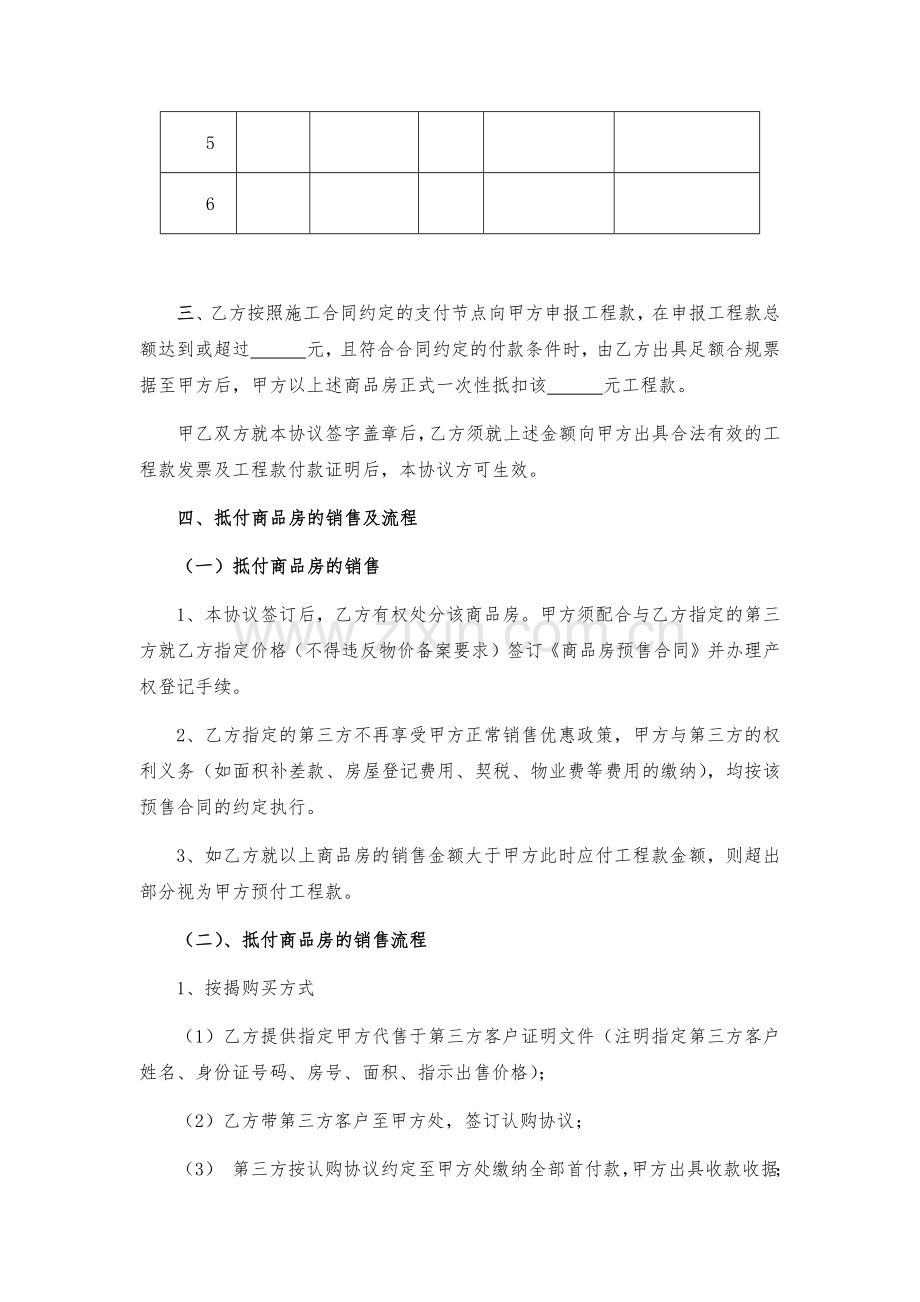 商品房抵扣工程款协议书.docx_第2页