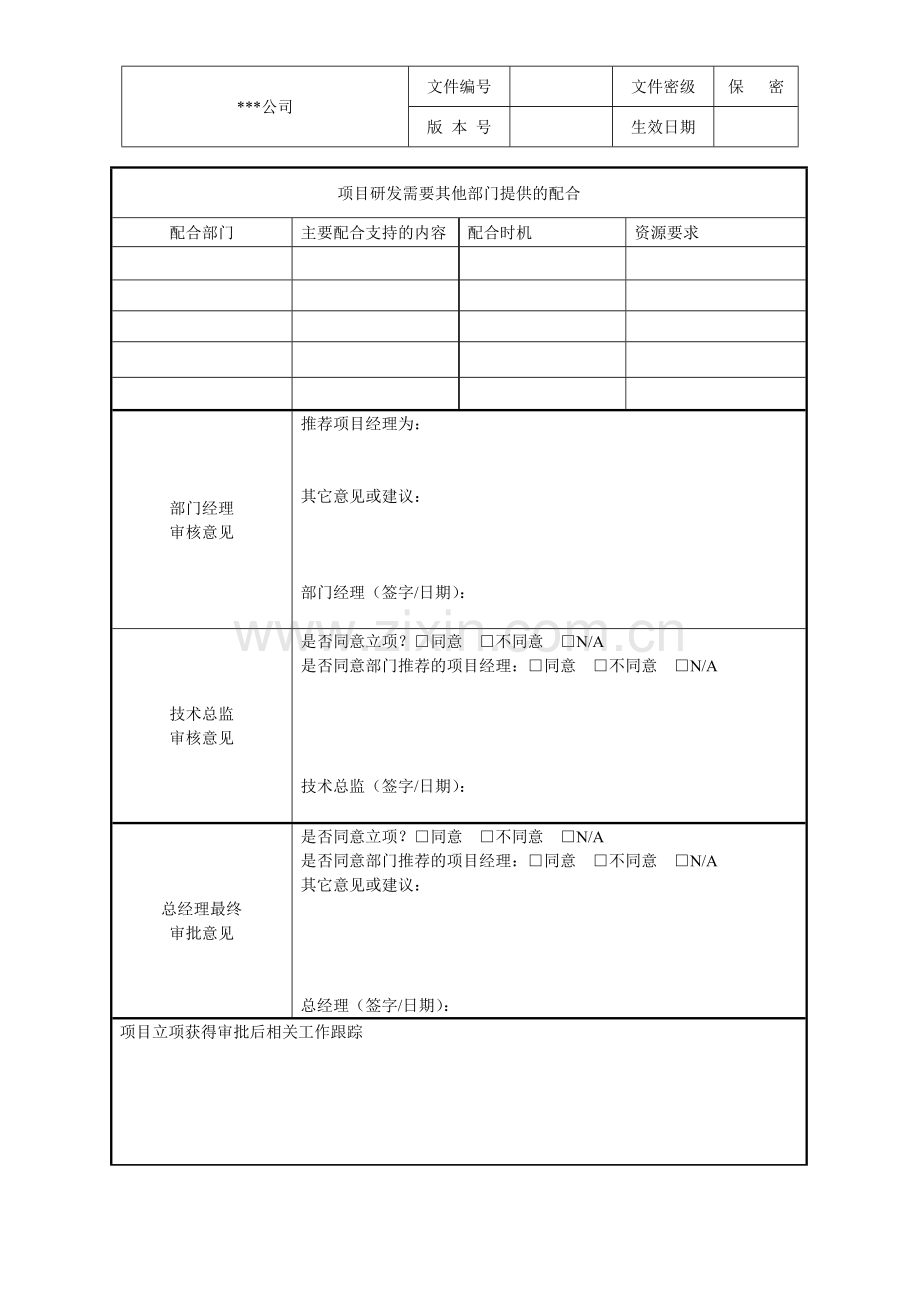 公司研发项目立项申请表.doc_第3页