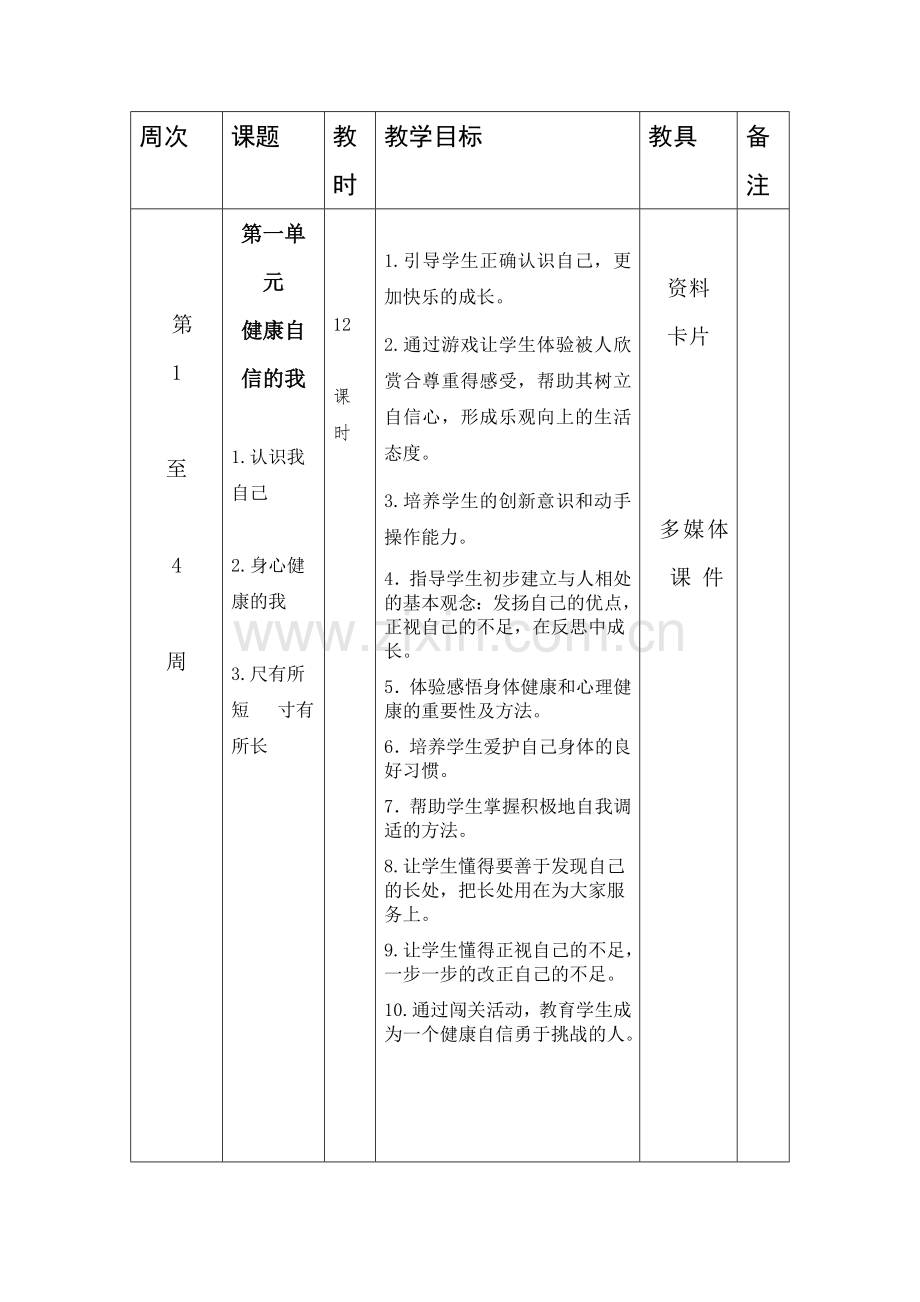 三年级上道德与法治计划-山东版.doc_第3页