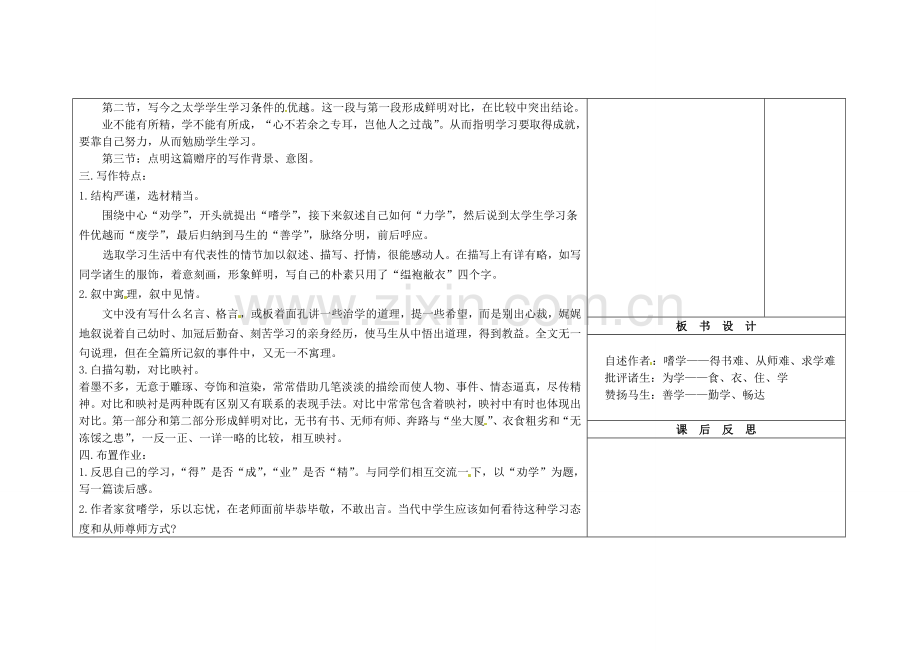 长春初中语文九上《送东阳马生序》.doc_第2页