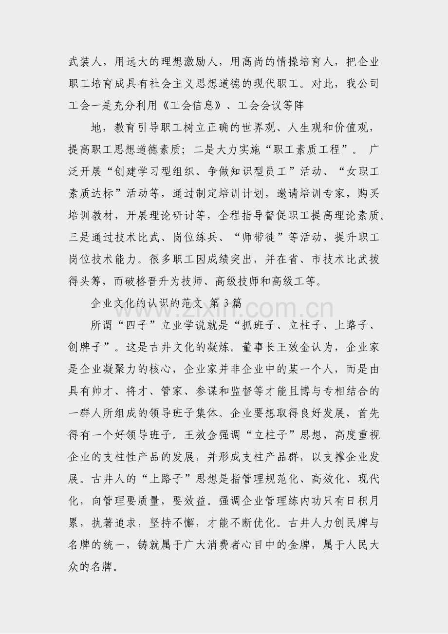 企业文化的认识的范文(实用19篇).pdf_第2页