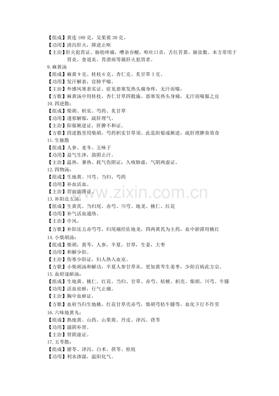 外科常用方剂100首.doc_第2页