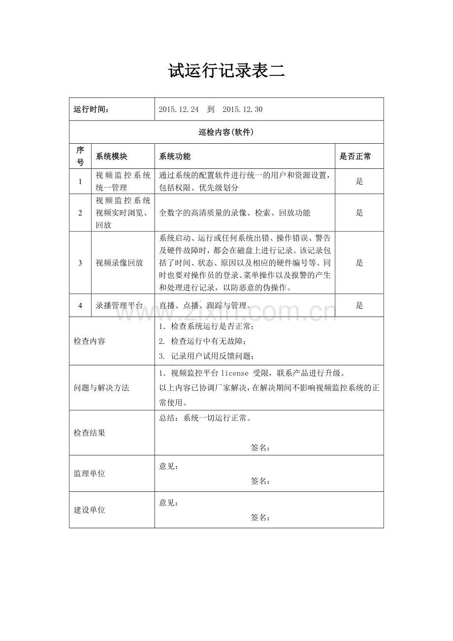 试运行记录表(软件).doc_第3页