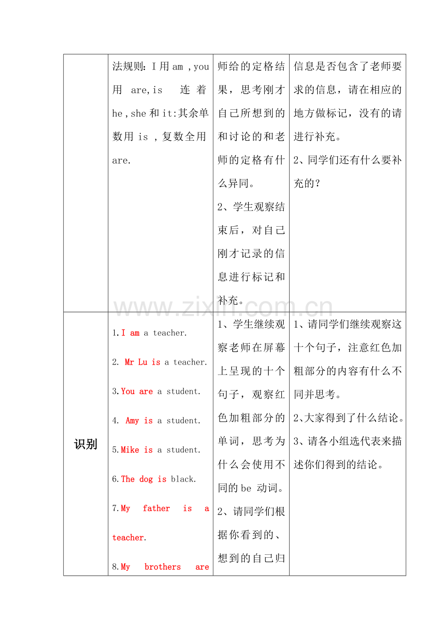 BE动词的用法教学设计.docx_第2页