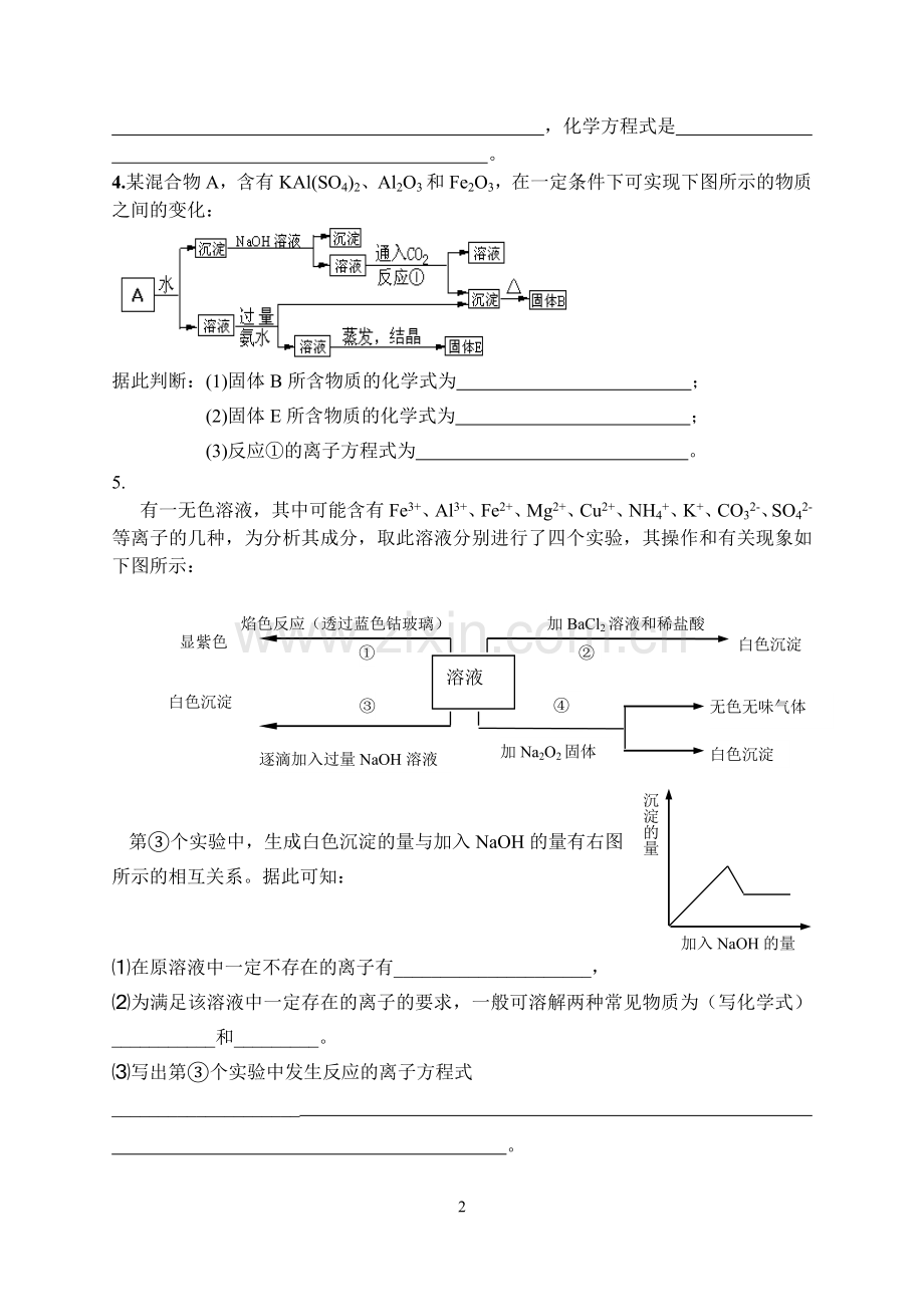 高一化学框图.doc_第2页