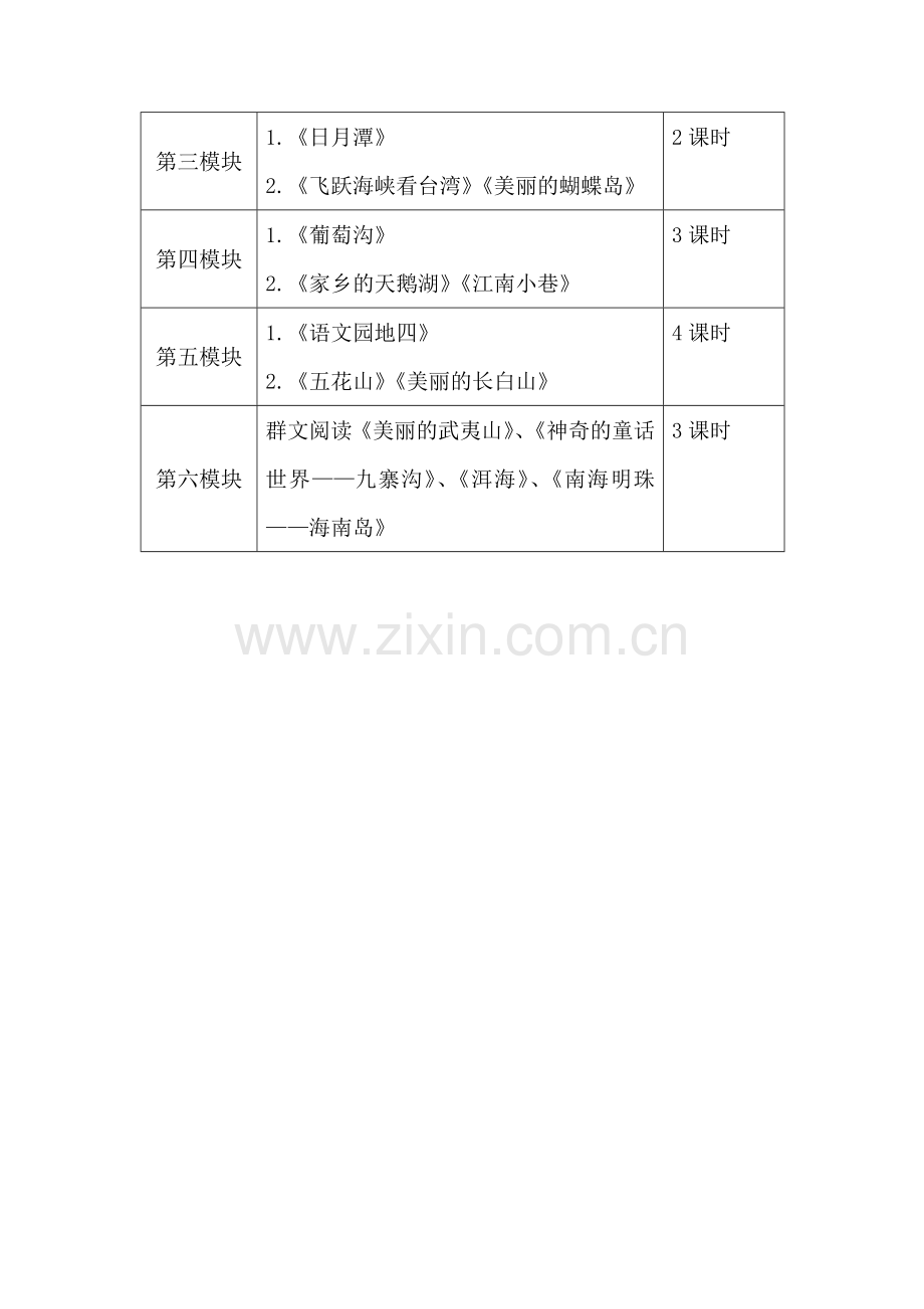 部编本语文二年级上册第四单元整体教学设计.doc_第3页