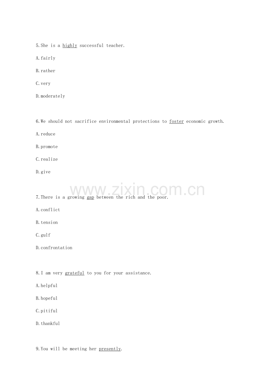 2021年职称英语考试卫生类C级试题.doc_第2页