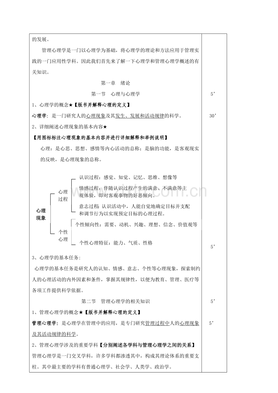 管理心理学教案.doc_第2页