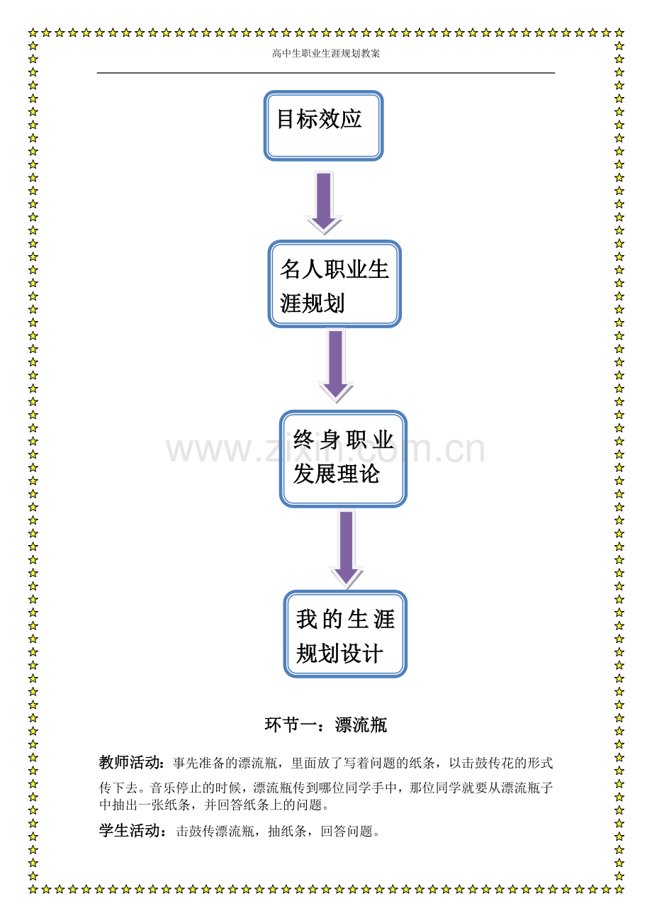 高中生职业生涯规划教案.docx_第3页