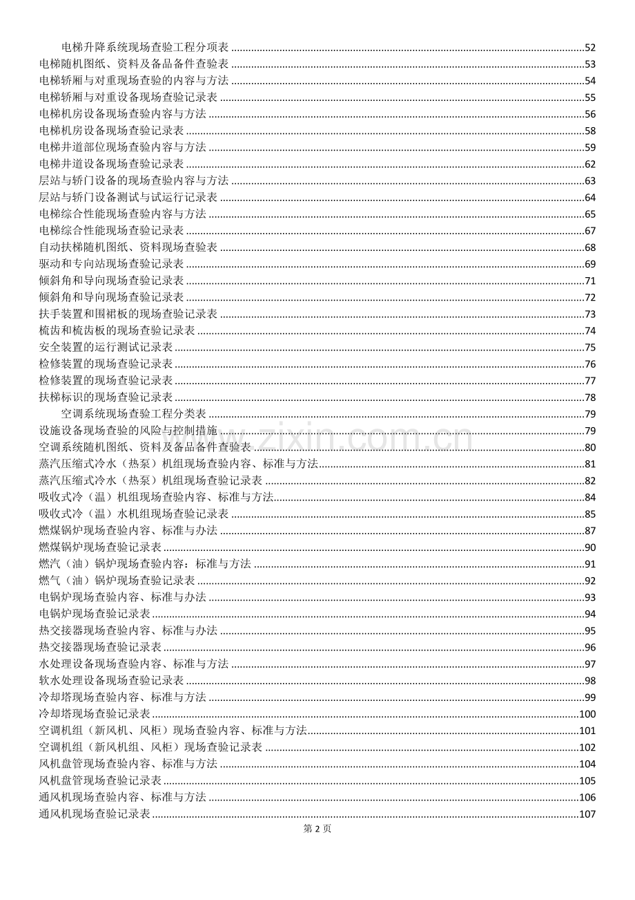 物业承接查验内容标准与记录表.docx_第2页