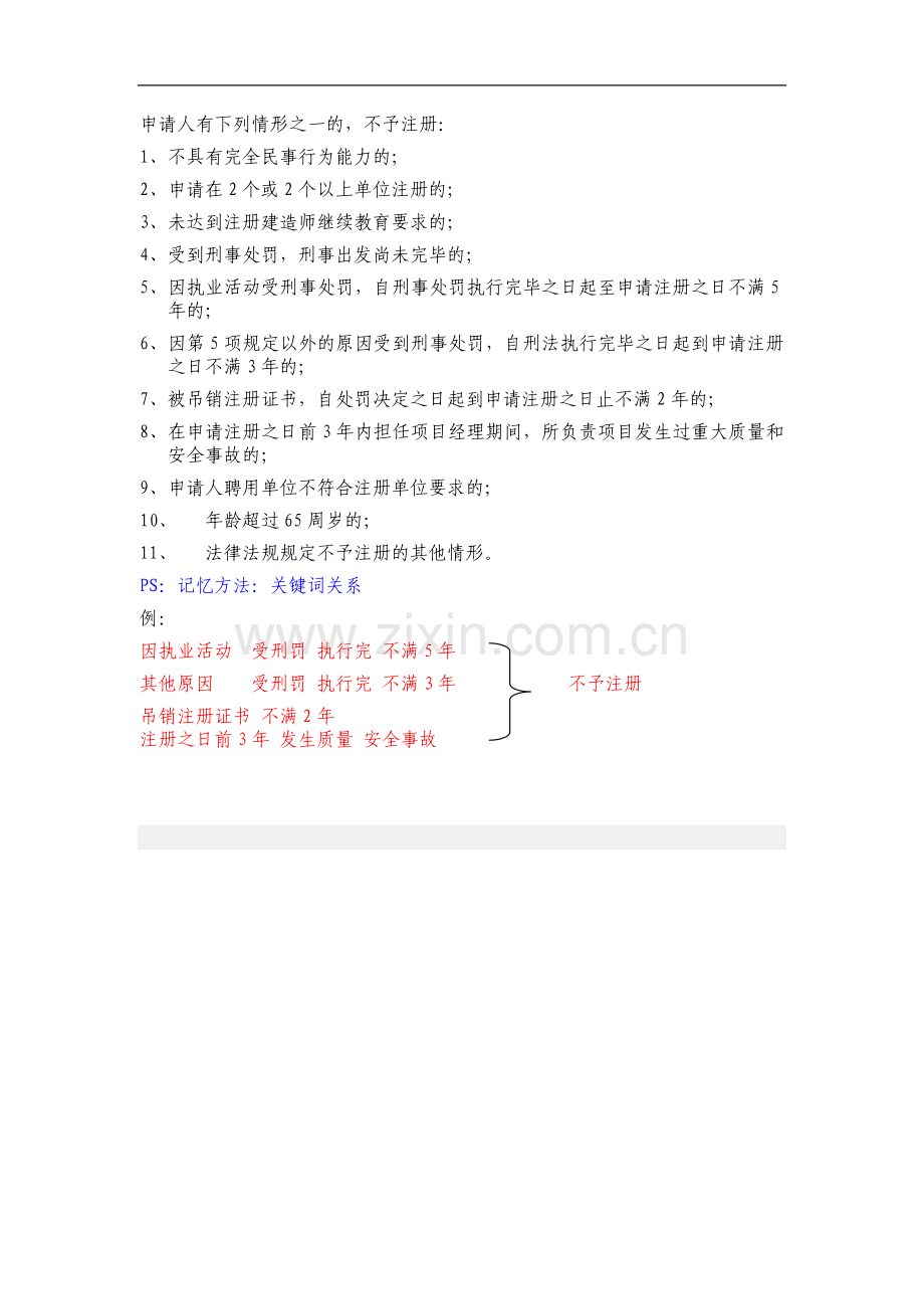 2018二级建造师考试《法律法规》必背知识点大全.doc_第3页