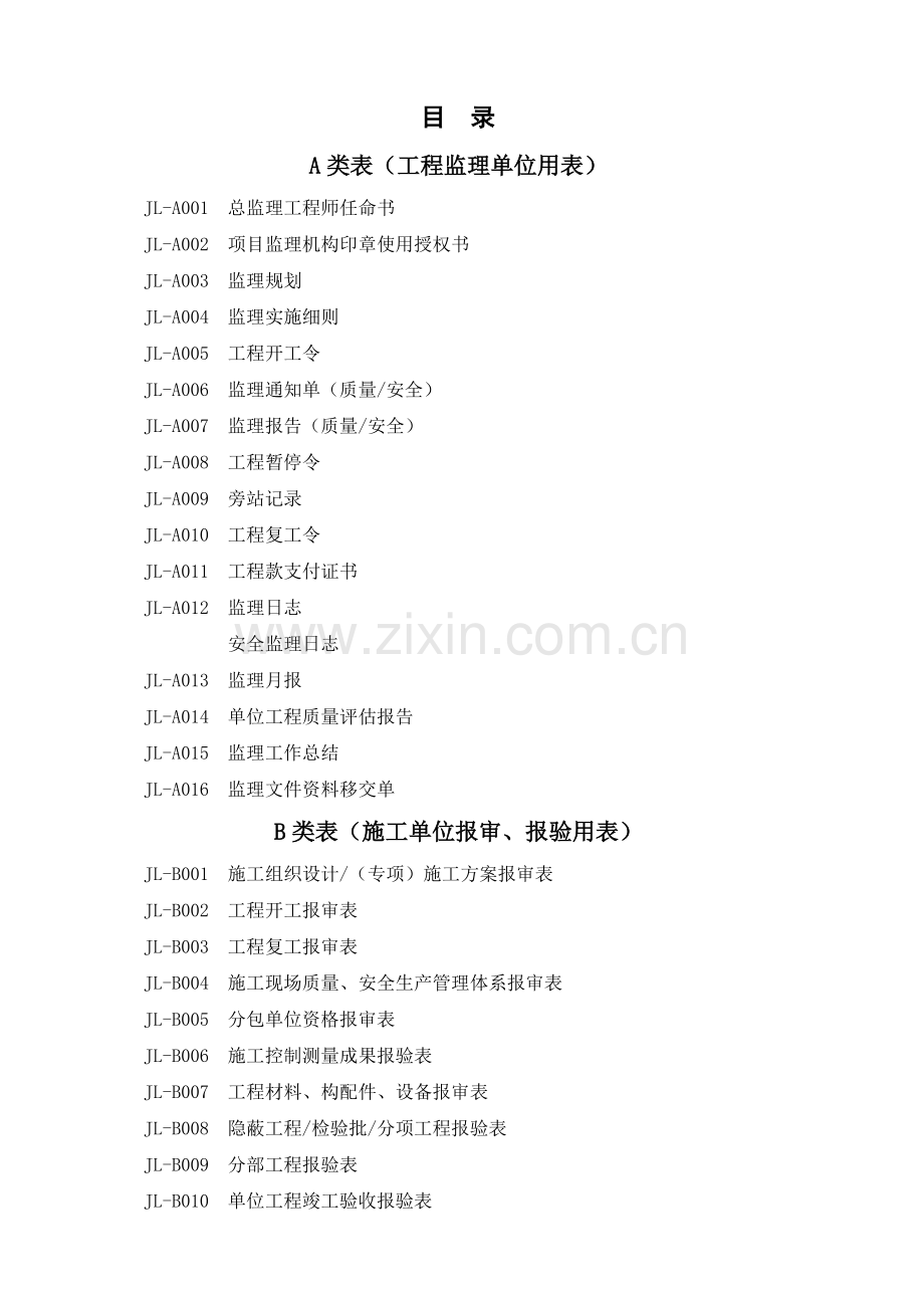 2017年四川省建设工程监理用表.doc_第2页