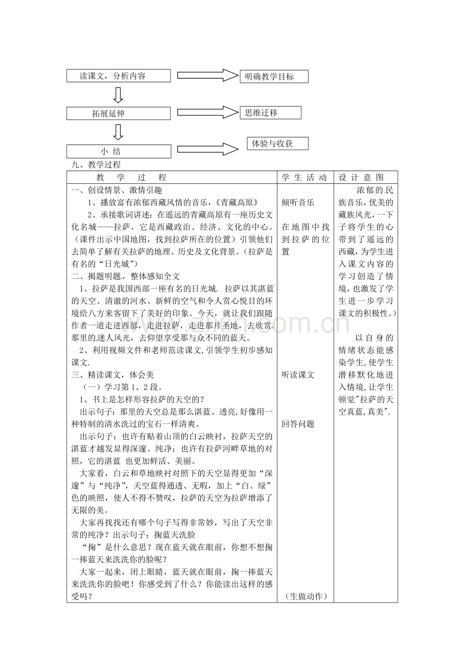 北京课改初中语文八上《拉萨的天空》-(四).doc_第2页