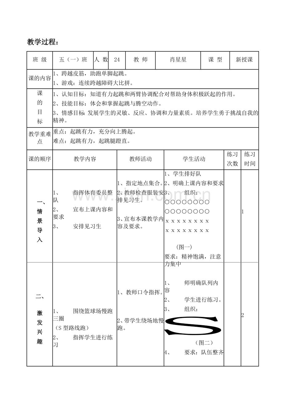 五年级跨越式跳高教学设计(第一课).doc_第2页