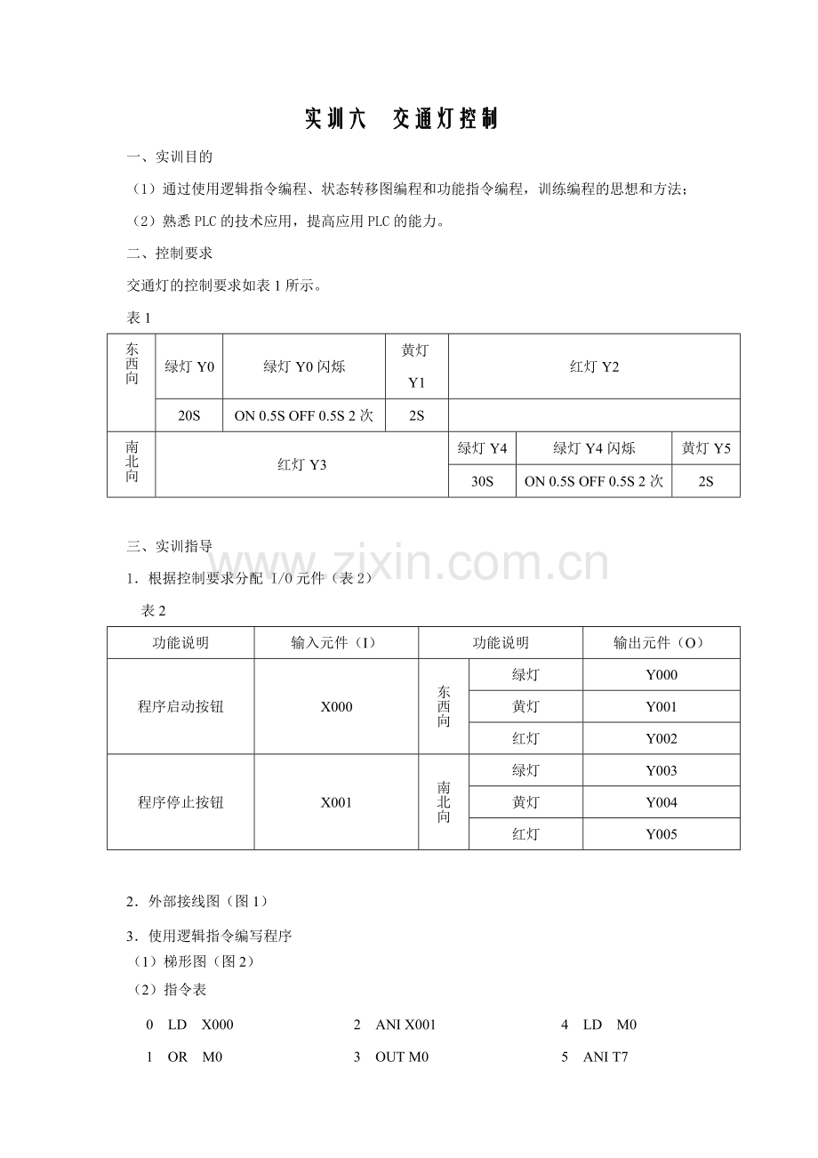 PLC交通灯控制电路设计.doc_第1页