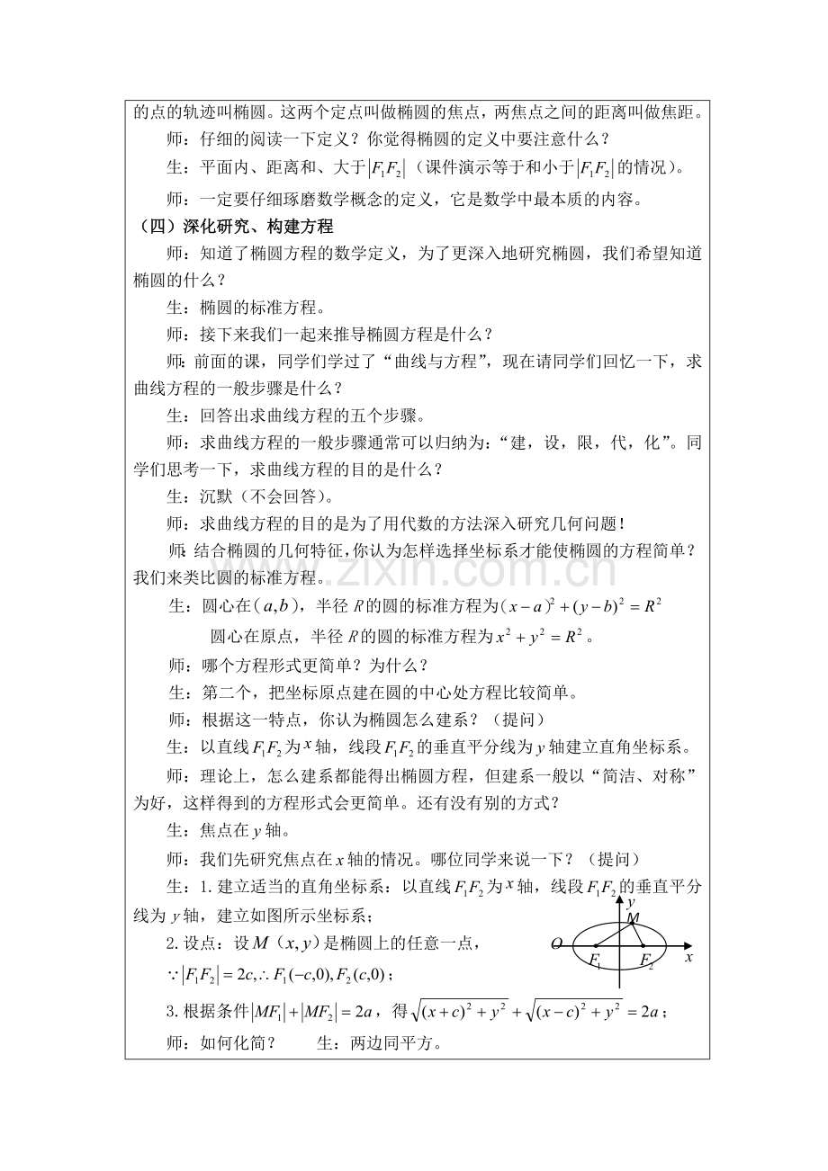 椭圆及其标准方程设计.doc_第3页