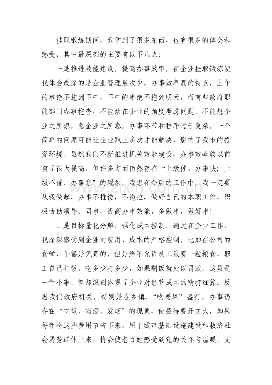 企业挂职锻炼工作总结.doc_第3页