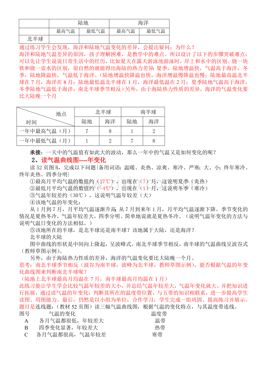 气温的变化和分布教学设计.doc_第3页