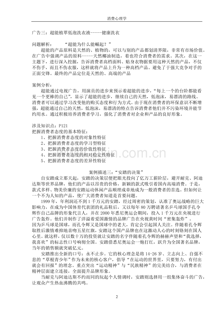 消费者态度与购买行为完善的案例分析.doc_第3页