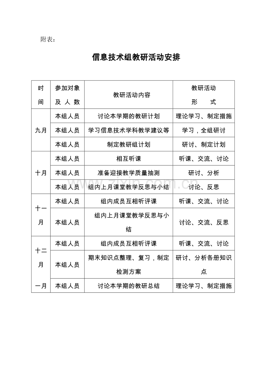 信息技术组教研活动计划.doc_第3页